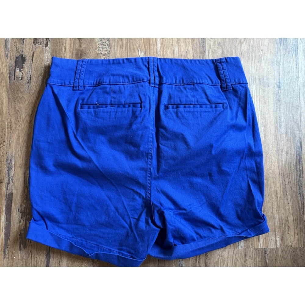 Torrid Women's Chino Cuffed Royal Blue Shorts Size 16